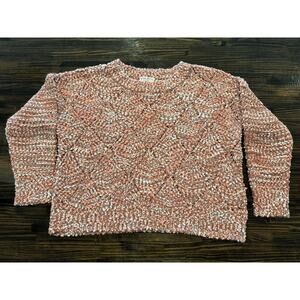 Made With Love By FCT Multi-Colored Knit Sweater 2X Pre-Owned